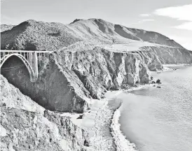  ??  ?? Monterey’s Bixby Creek Bridge is one of the Instagram-worthy locations along the Pacific Coast Highway. HIGHWAY1DI­SCOVERYROU­TE.COM