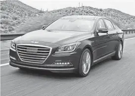  ?? Hyundai photo ?? 2015 Hyundai Genesis