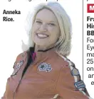  ?? ?? Anneka Rice.