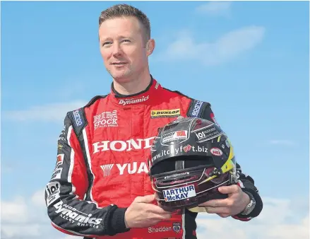  ??  ?? Gordon Shedden is fourth in the BTTC standings ahead of today’s races at Knockhill