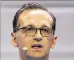  ?? DPA-BILD: BURGI ?? Bundesjust­izminister Maas Heiko