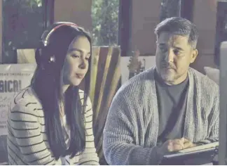  ?? ?? A combinatio­n of old and new melodies will be featured in the upcoming romantic drama, Ikaw Pa Rin Ang Pipiliin Ko, which stars Aga Muhlach and Julia Barretto. The title comes from one of the hits by the hot young band, Cup of Joe. Ikaw by George Canseco and Ocampo was first used in the 1993 film of the same title that starred Sharon Cuneta and Ariel Rivera.