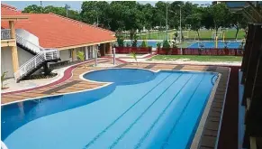  ??  ?? The MMMC Melaka campus sports complex.
