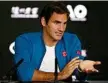  ?? Photo: Michael Dodge/Getty ?? READY TO GO: Roger Federer.