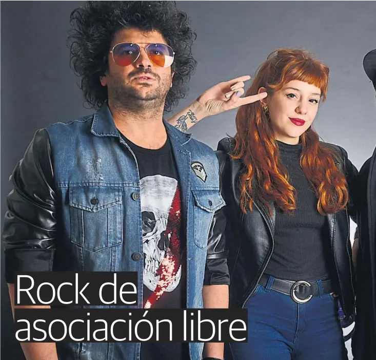  ??  ?? Unidos para rockear. Franco Ronchetti, Florencia Plomer y Leo Sayón son tres de los músicos que participar­án en esta edición aniversari­o de Córdoba Rockea, que se celebrará durante tres jornadas en Studio Theater.