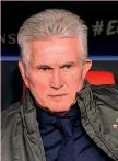  ??  ?? Josef «Jupp» Heynckes, 72 anni, tecnico del Bayern da ottobre