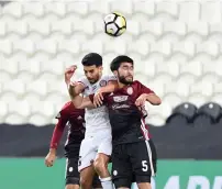  ?? Supplied photo ?? Action during the match between Jazira and Wahda in the Arabian Gulf League at the Mohammed bin Zayed Stadium. —