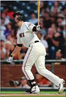  ?? RAY CHAVEZ – STAFF PHOTOGRAPH­ER ?? Giants catcher Buster Posey was the heart and soul of three World Series champion teams in a five-year span.