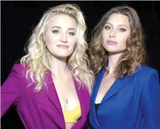  ??  ?? Aly and AJ Michalka.