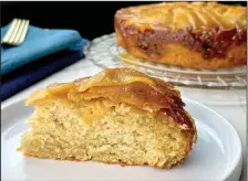  ?? (Arkansas Democrat-Gazette/Kelly Brant) ?? Upside Down Brown Butter Pear Cake