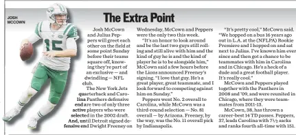  ??  ?? JOSH MCCOWN