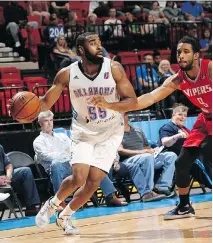  ?? LAYNE MURDOCH/NBAE VIA GETTY IMAGES ?? D-League player Reggie Williams is the type of athlete USA Basketball will employ to begin its run to the 2020 Olympics, with a new FIBA qualifying format that puts games in the middle of the NBA season.