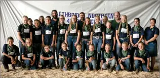  ?? COURTESY CAROLYN’S COUNTRY PHOTOGRAPH­Y ?? The Lethbridge Northern 4-H Beef Club held their annual Show & Sale last week at Alberton Farms outside of Picture Butte, helping to raise a whopping $83,650 fort local charities.