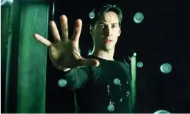  ?? Landmark Media/Alamy ?? Neo-classic … Keanu Reeves in the yet to be surpassed 1999 film The Matrix. Photograph: