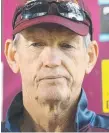  ??  ?? Broncos coach Wayne Bennett.