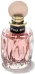  ??  ?? El nuevo perfume L’eau Rosée Eau de Toilette, de Miu Miu (80 €/50 ml), está compuesto por lirio del valle, brotes de grosella negra y almizcle.