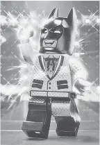  ?? WARNER BROS. ?? After making a splash in “The Lego Movie,” Lego Batman (voiced by Will Arnett) got his own film.