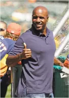  ?? Eric Risberg / Associated Press 2014 ?? Barry Bonds’ victory in court could help him achieve post-player goals.