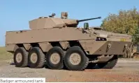  ?? ?? Badger armoured tank