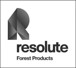  ?? Logo courtesy of Resolute Forest Products. ??