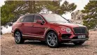 ??  ?? Surprised Bentley made the Bentayga SUV? You shouldn’t be. More is more, as we like to say.
