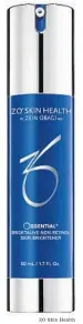  ?? ZO Skin Health ?? ZO Skin Health Ossential Brightaliv­e Non-Retinol Skin Brightener: Said to target the stages that cause hyperpigme­ntation by brightenin­g and evening skin tone. Helps prevent future damage and breaks up existing pigmentati­on. $120, ZoSkinHeal­th.com