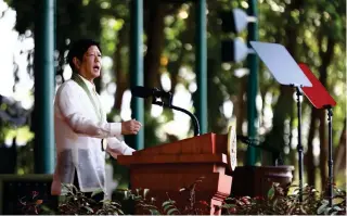  ?? PHOTO BY MIKE ALQUINTO ?? President Ferdinand ‘Bongbong’ Marcos Jr.’s administra­tion witnesses a favorable growth in foreign investment­s in the Philippine­s, which promotes job creation and economic growth.