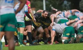  ?? (Photo L. Martinat) ?? A Bourgoin, le RCHCC devra sortir la tête de la mêlée.