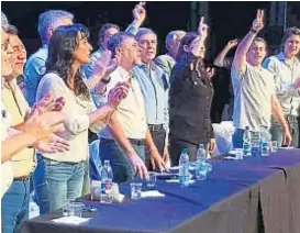  ?? (PRENSA PJ) ?? Acto. Días pasados, el PJ realizó un plenario en Villa Carlos Paz.