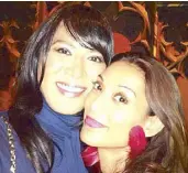  ??  ?? Wife and wife Angie Mead King and Joey Mead King