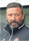  ??  ?? Aberdeen boss Derek McInnes wants his side to show more of a cutting edge in their Europa League qualifier against HNK Rijeka of Croatia.