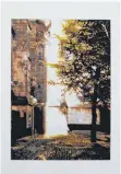  ?? FOTO: KATALOG ?? „Domecke II“ist ein Offsetdruc­k Gerhard Richters vom Foto eines Gemäldes, das auf das Foto „Domecke“zurückgeht.