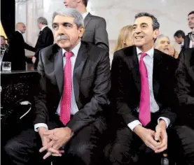  ??  ?? Compañeros. Fernández y Randazzo, el 1 de marzo en el Congreso.