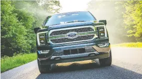  ?? FORD ?? The new Ford F-150 will come equipped with an onboard generator.