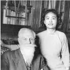  ??  ?? Jean-Augustin Bussiere (also known as Doctor B) and his Chinese wife Wu Sidan.