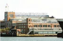  ?? BALTIMORE SUN FILE ?? Under Armour’s headquarte­rs at Tide Point is pictured.