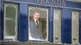  ?? DOVE/TWENTIETH CENTURY FOX VIA AP] [PHOTO PROVIDED BY NICOLA ?? Johnny Depp in a scene from “Murder on the Orient Express.”