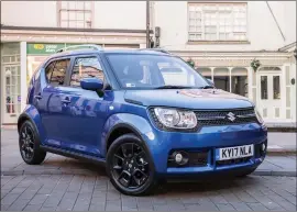  ?? The village of Crail, above, enjoyed strong trading links and boasted a thriving fishing fleet. The revamped and rejuvenate­d Suzuki Ignis, below ??