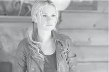  ??  ?? Canadian-born Anna Paquin stars in the new CBC drama Bellevue.