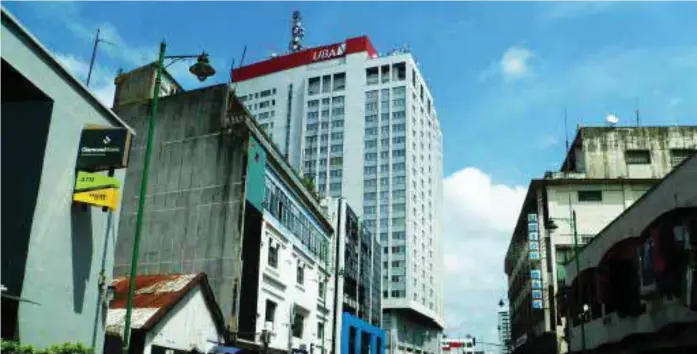  ?? AKINWUNMI IBRAHIM ?? A view of Lagos financial district