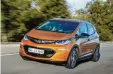  ?? Foto: Opel ?? Reichweite­n Champion: Opels Ampera e schafft 520 Kilometer.