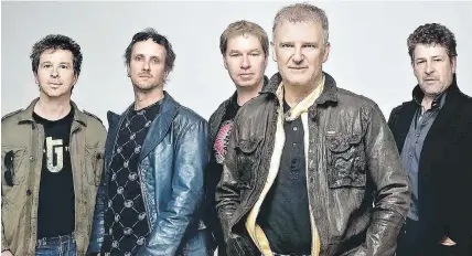  ??  ?? Glass Tiger is performing at the McPherson Playhouse in its first acoustic tour.