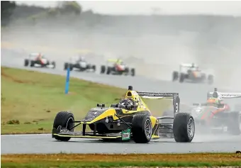  ?? KAVINDA HERATH ?? Brendon Leitch competes in the Toyota Racing Series at Invercargi­ll’s Teretonga Park.