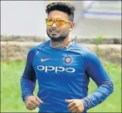  ?? AP ?? Rishabh Pant is eager to make his Test debut against England.