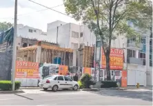  ??  ?? Las obras clausurada­s se localizan en las colonias del Valle Centro y Norte, Narvarte Poniente, Nativitas, San Juan y Nochebuena.