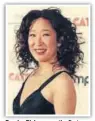  ?? PHOTO: DANNY MOLOSHOK/REUTERS/ PHOTO: INSTAGRAM/ IAMSANDRAO­HINSTA ?? Sandra Oh becomes the first Asian actor to have earned an Emmy nomination in the lead category