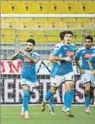  ?? FOTO: AP ?? Insigne marcó un penalti estéril