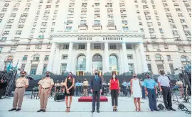  ?? Prensa Ministerio Defensa ?? El evento fue ante el Edificio Libertador.