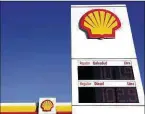  ??  ?? Shell: shares rose by 27% in a month