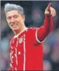  ?? REUTERS ?? Bayern’s Robert Lewandowsk­i has scored 15 goals in 16 Bundesliga games.